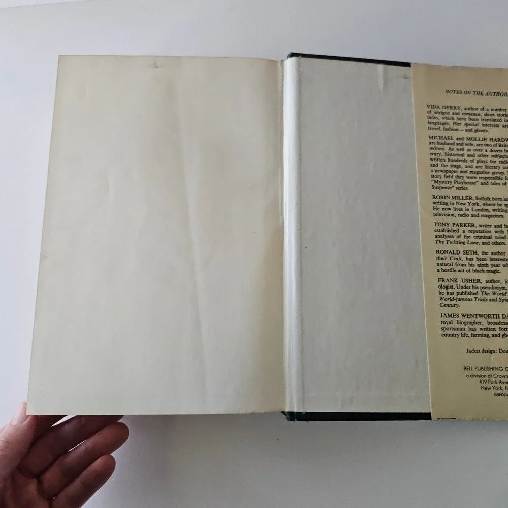 50 Greatest Ghost Stories by John Canning 1971 Hardcover DJ Book